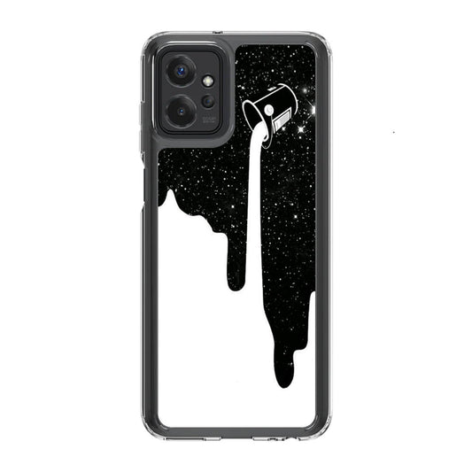 Pouring Milk Into Galaxy Motorola Moto G Power 5G 2023 Case