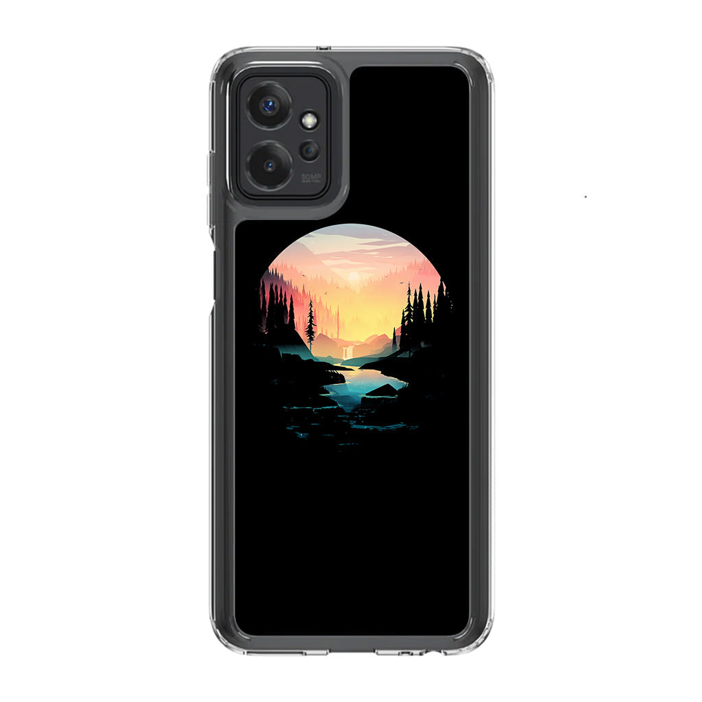 River Path at Dusk Motorola Moto G Power 5G 2023 Case