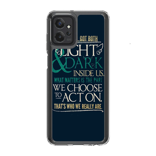 Sirius Black Quotes Motorola Moto G Power 5G 2023 Case