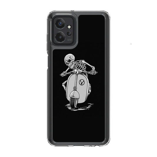 Skeleton Rides Scooter Motorola Moto G Power 5G 2023 Case