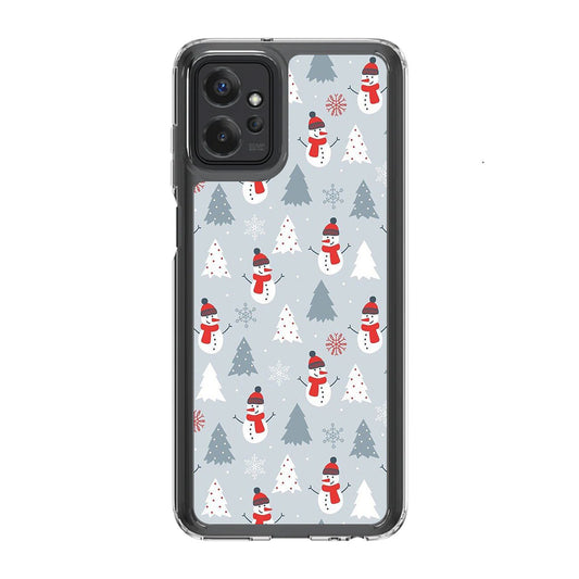 Snowmans Pattern Motorola Moto G Power 5G 2023 Case