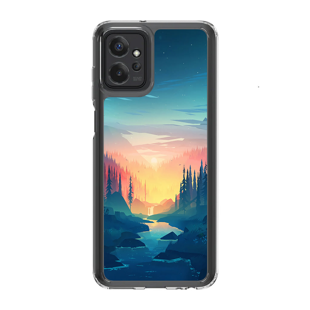 Sunset at The River Motorola Moto G Power 5G 2023 Case