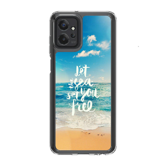 The Sea Set You Free Motorola Moto G Power 5G 2023 Case