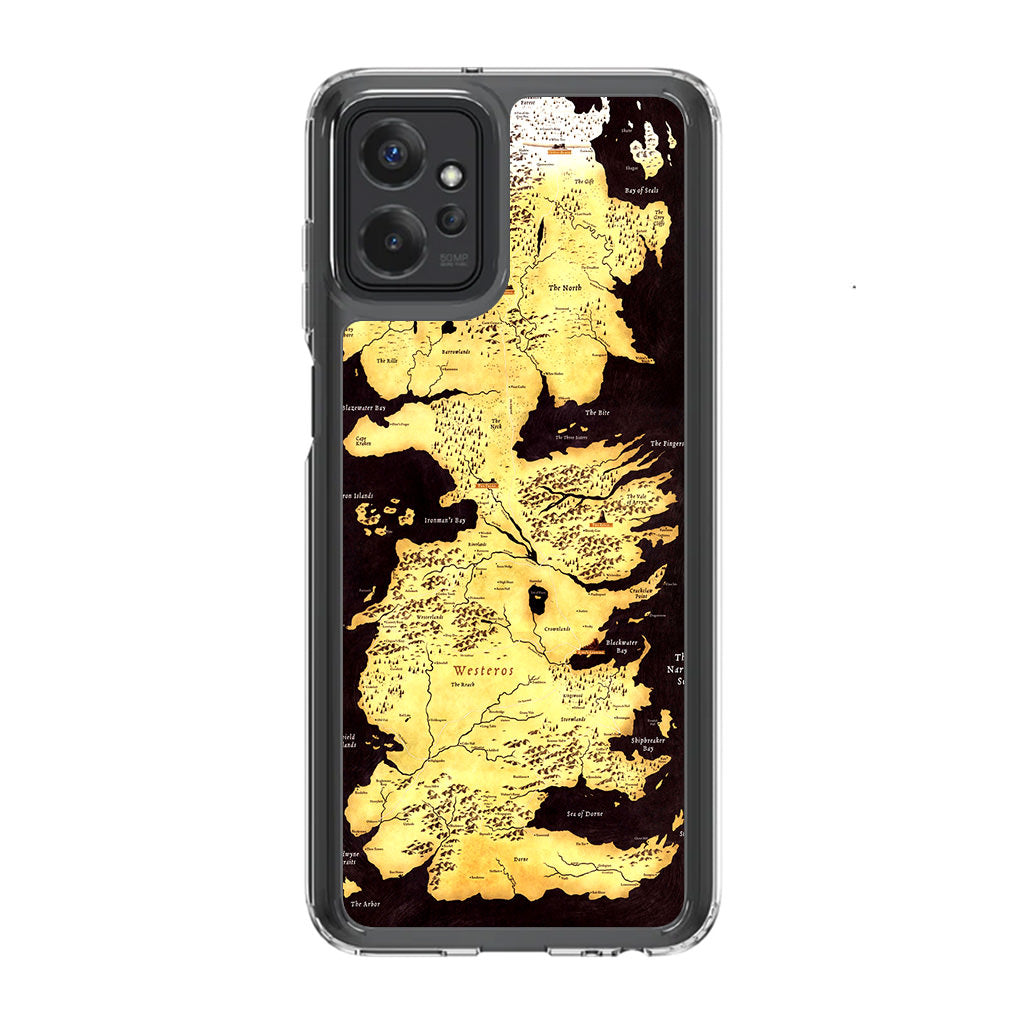 Westeros Map Motorola Moto G Power 5G 2023 Case