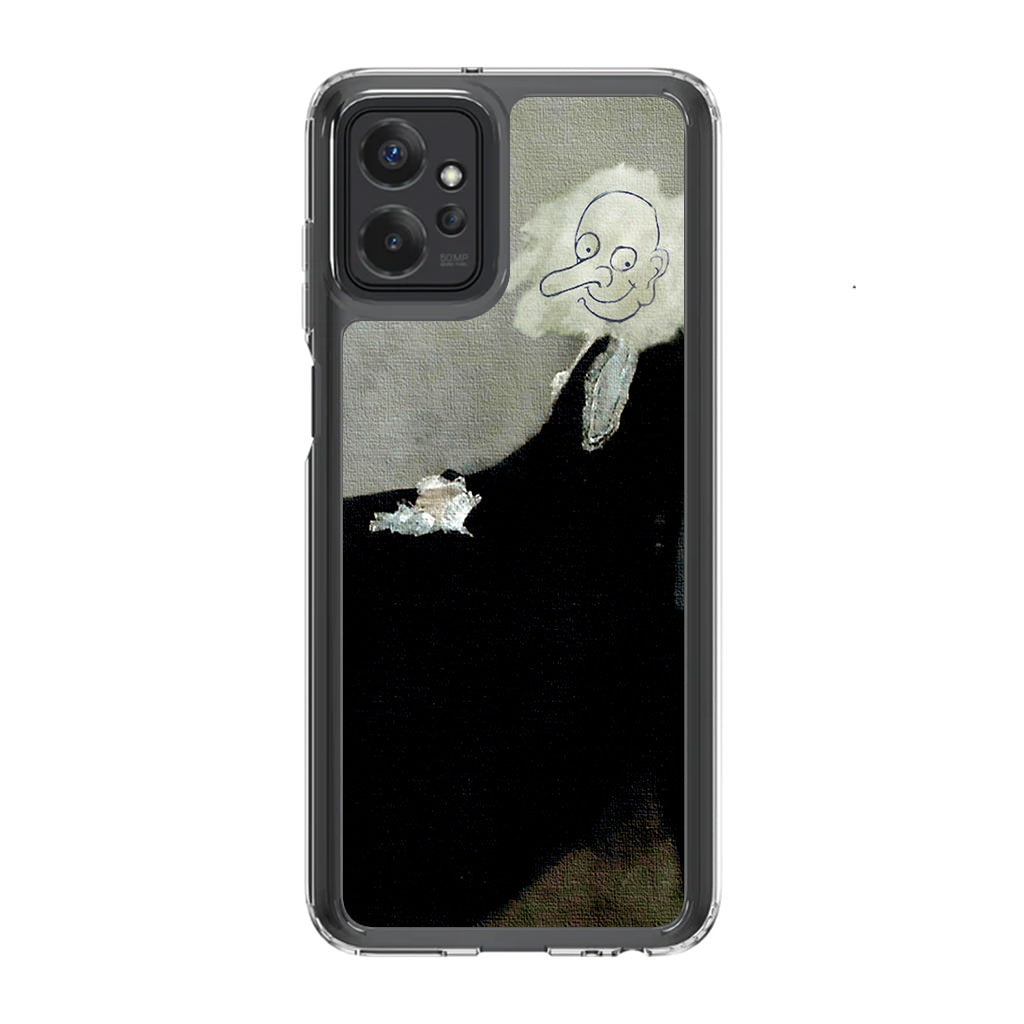 Whistler's Mother by Mr. Bean Motorola Moto G Power 5G 2023 Case