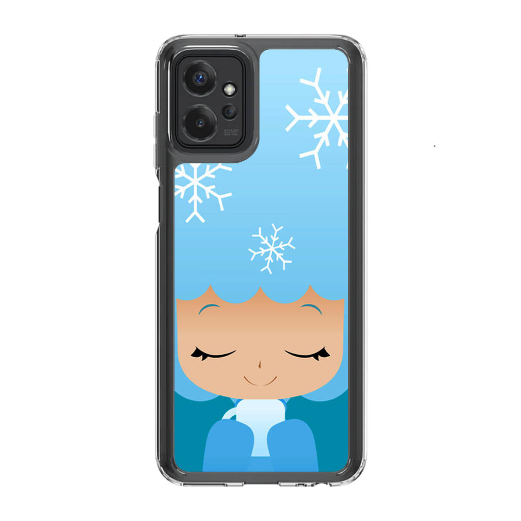 Winter Afro Girl Motorola Moto G Power 5G 2023 Case