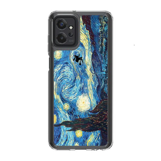 Witch on The Starry Night Sky Motorola Moto G Power 5G 2023 Case