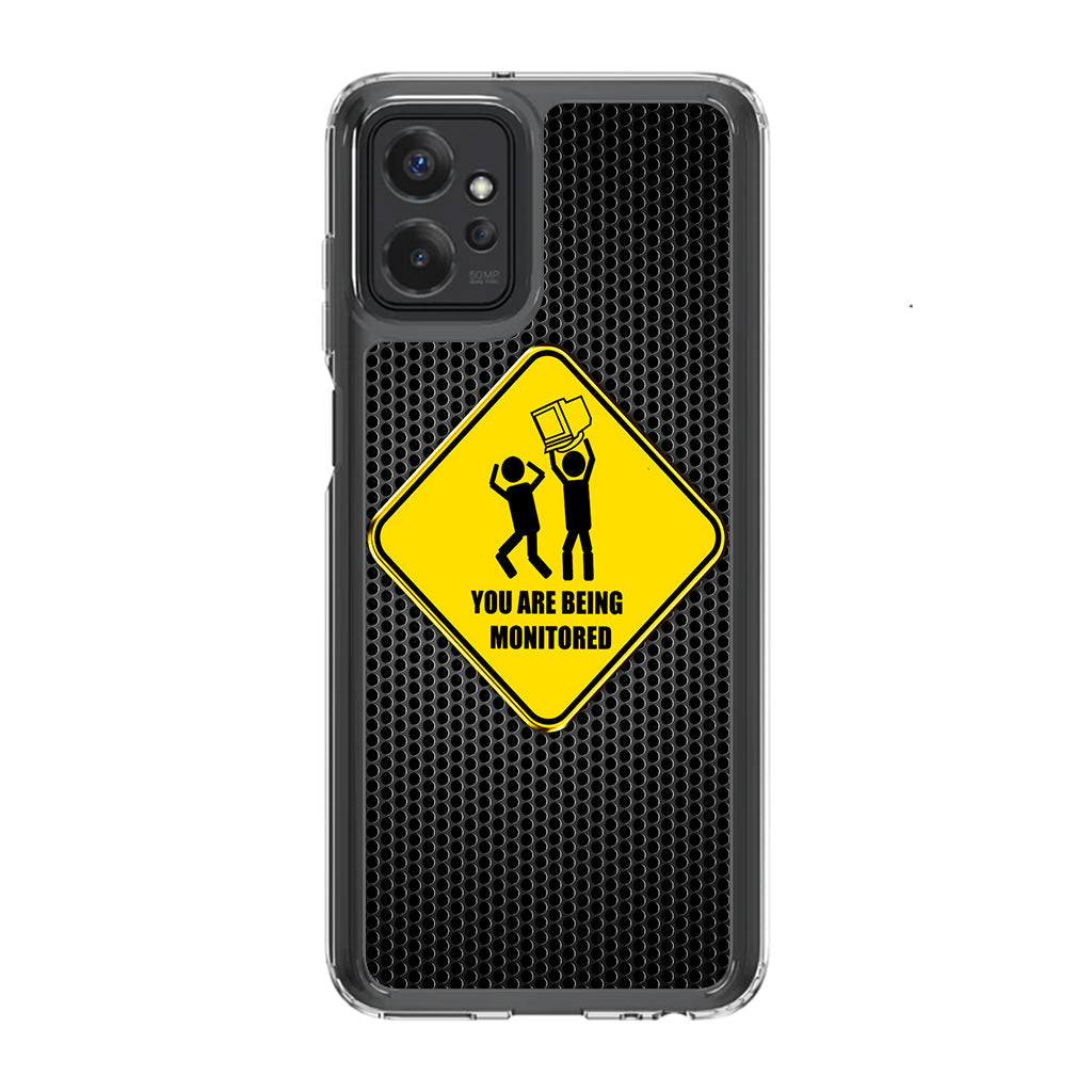 You Are Being Monitored Motorola Moto G Power 5G 2023 Case