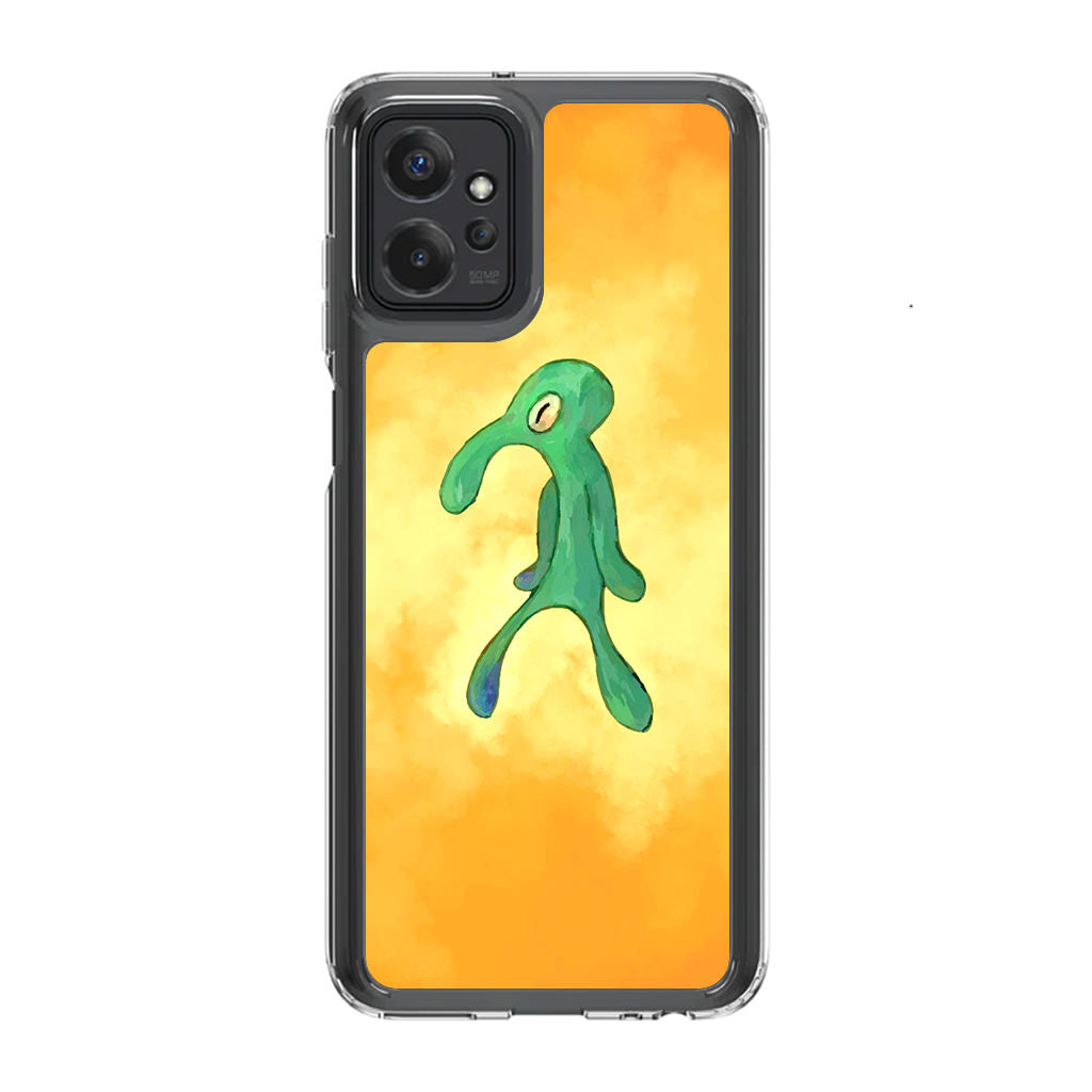 Bold and Brash Squidward Painting Motorola Moto G Power 5G 2023 Case