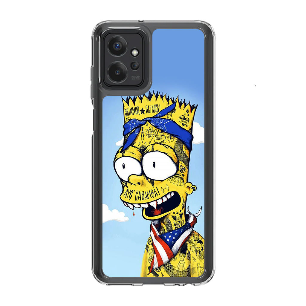 Bootleg Bart Motorola Moto G Power 5G 2023 Case