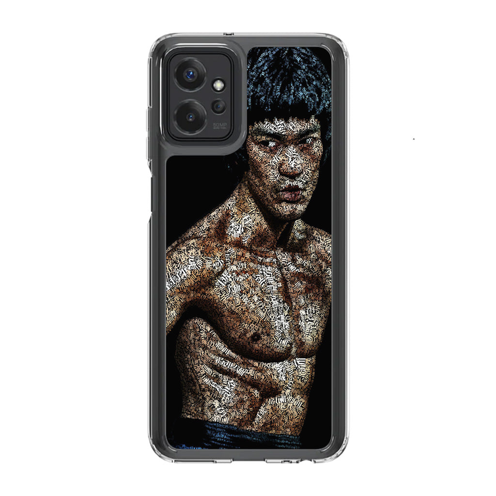 Bruce Lee Typograph Motorola Moto G Power 5G 2023 Case