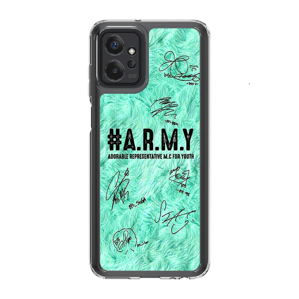 BTS Army Signature Motorola Moto G Power 5G 2023 Case