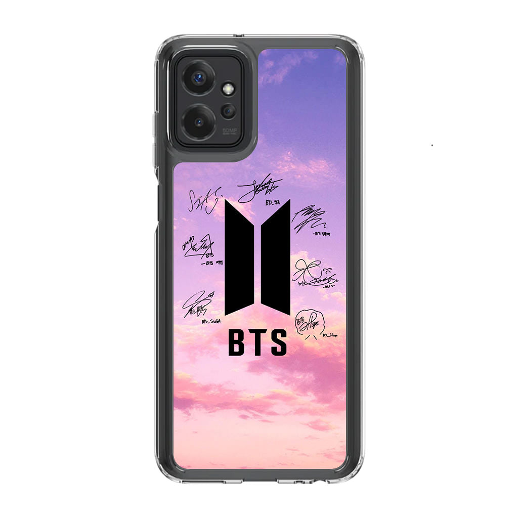 BTS Signature 2 Motorola Moto G Power 5G 2023 Case