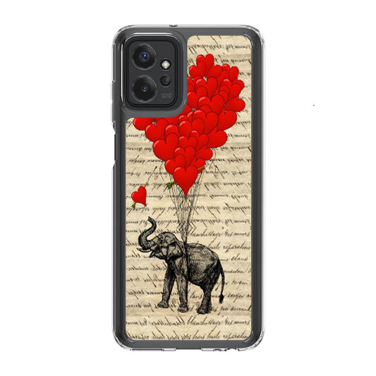 Elephant And Heart Motorola Moto G Power 5G 2023 Case