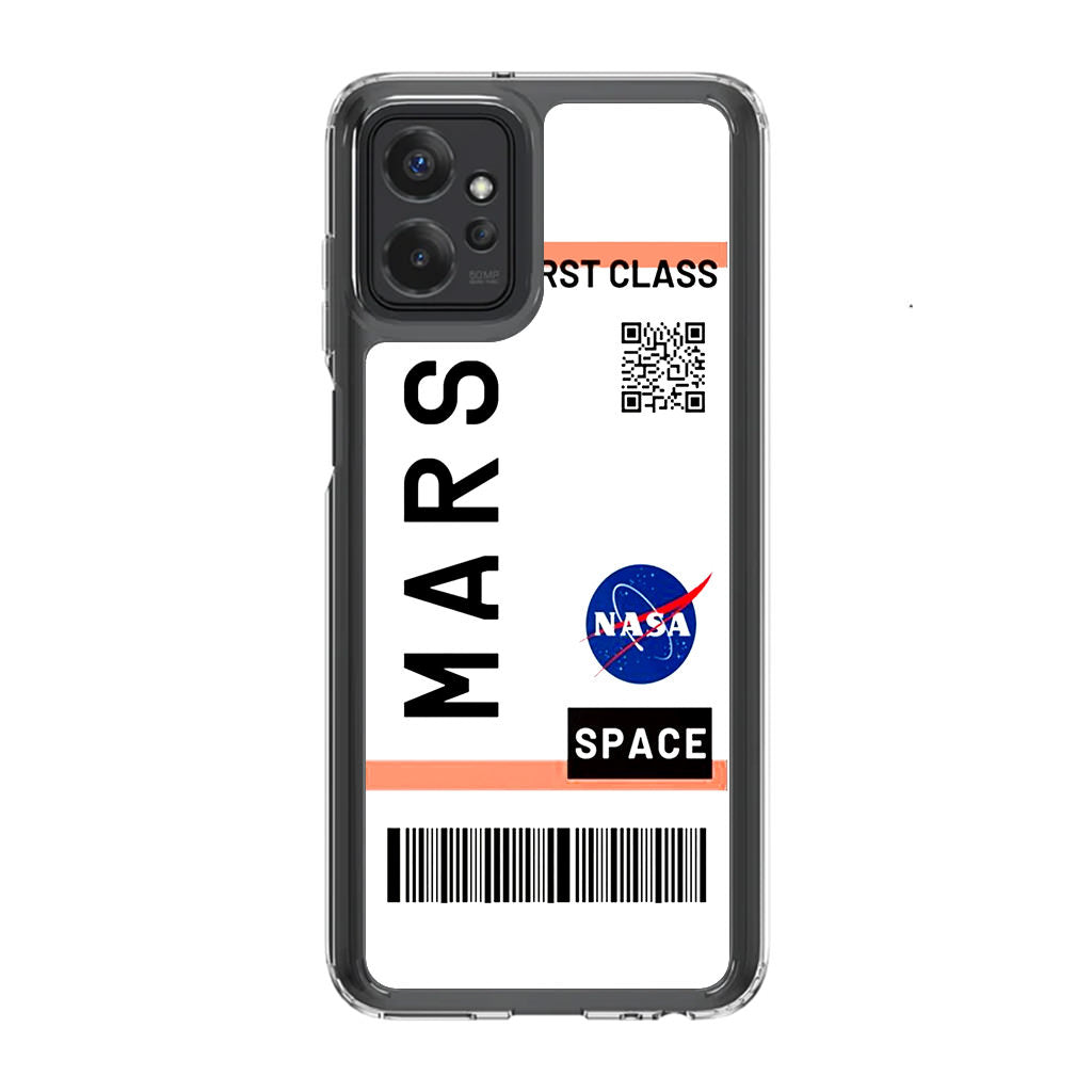 First Class Ticket To Mars Motorola Moto G Power 5G 2023 Case