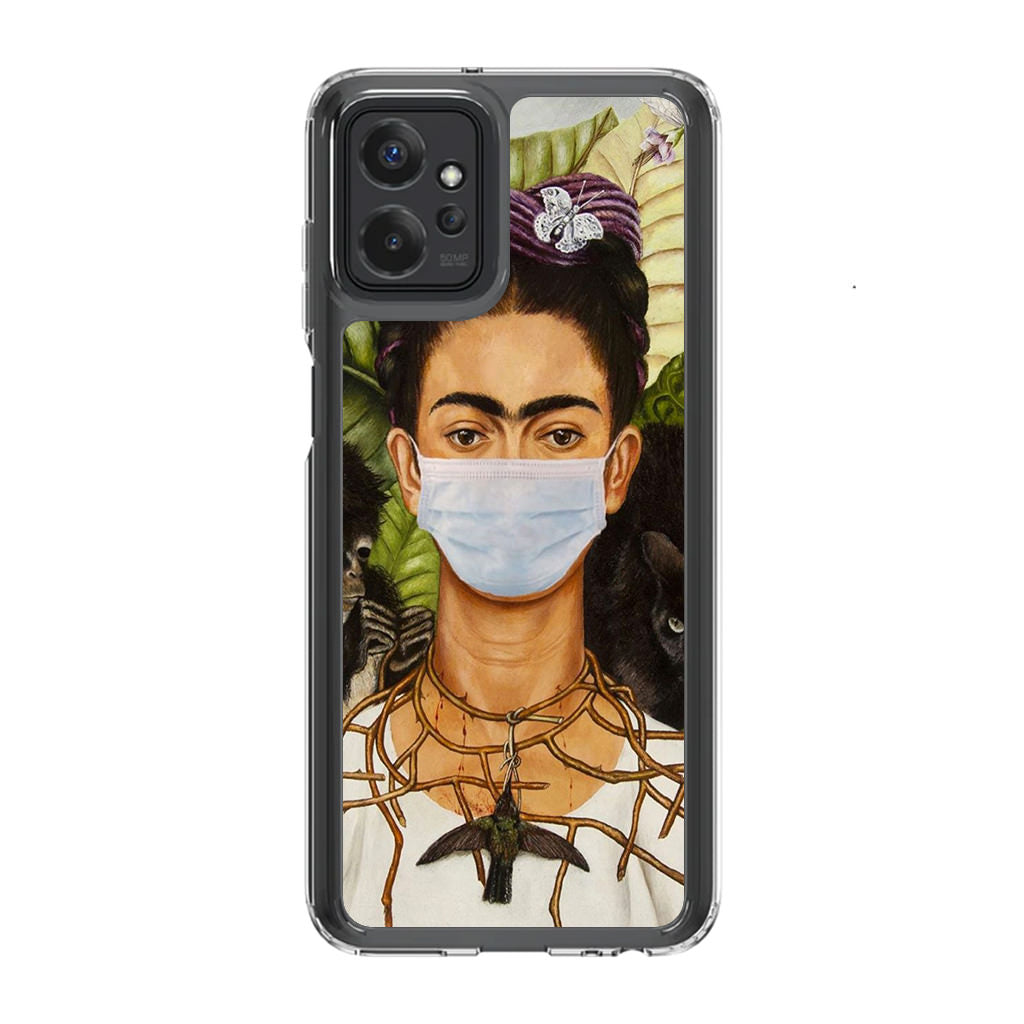 Frida Kahlo Wear Mask Motorola Moto G Power 5G 2023 Case