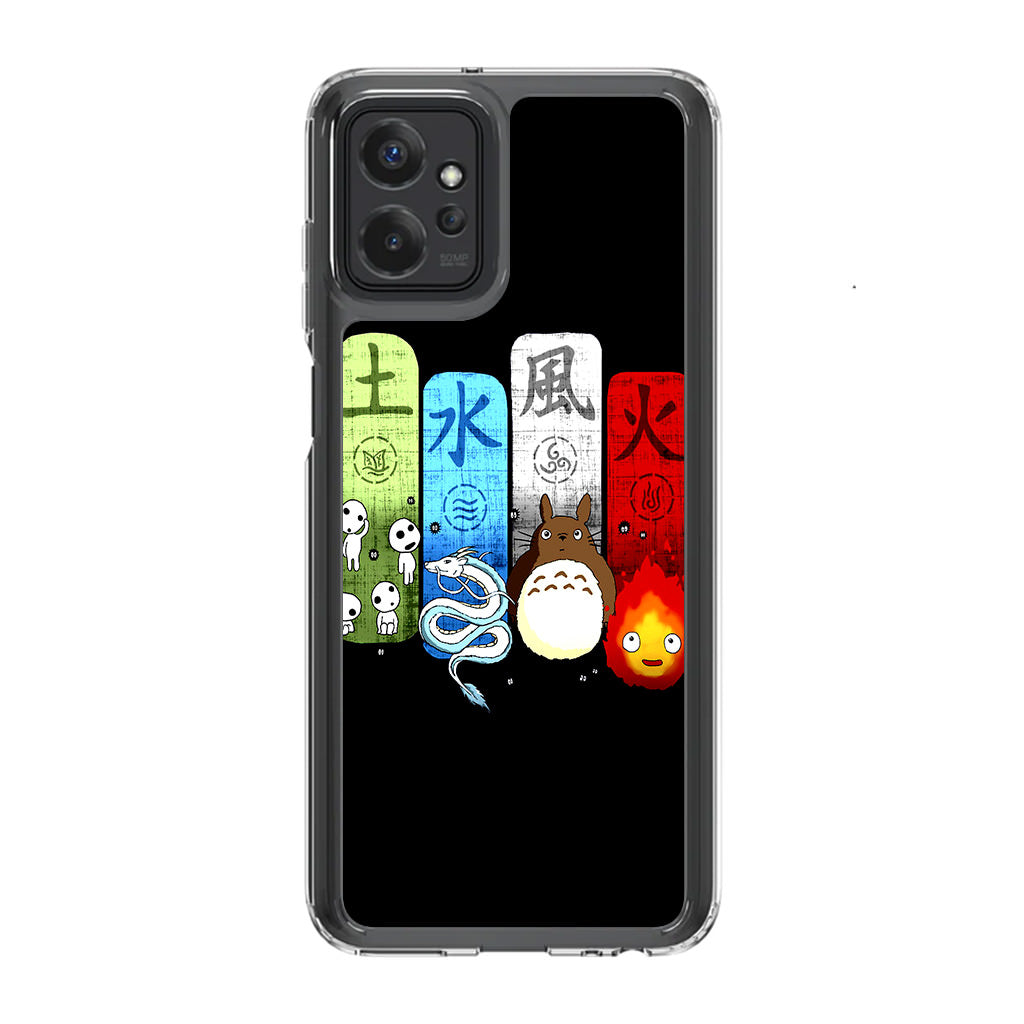 Ghibli Elemental Charms Motorola Moto G Power 5G 2023 Case