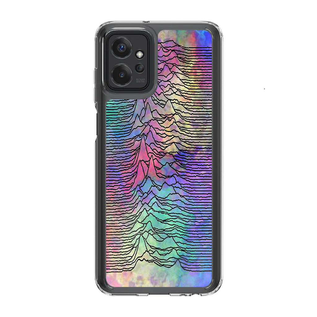 Joy Division Unknown Pleasures Colorful Motorola Moto G Power 5G 2023 Case