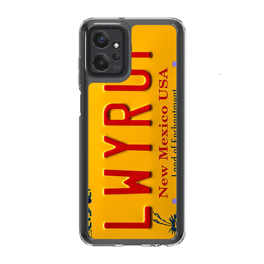 LWYRUP License Plate Motorola Moto G Power 5G 2023 Case