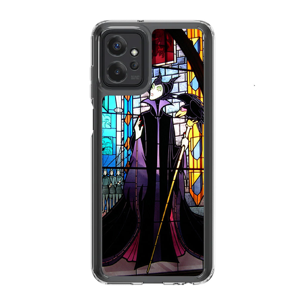 Maleficent Sleeping Beauty Glass Art Motorola Moto G Power 5G 2023 Case