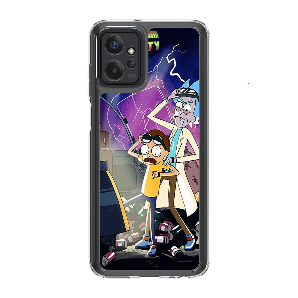 Rick And Morty Back To The Future Motorola Moto G Power 5G 2023 Case