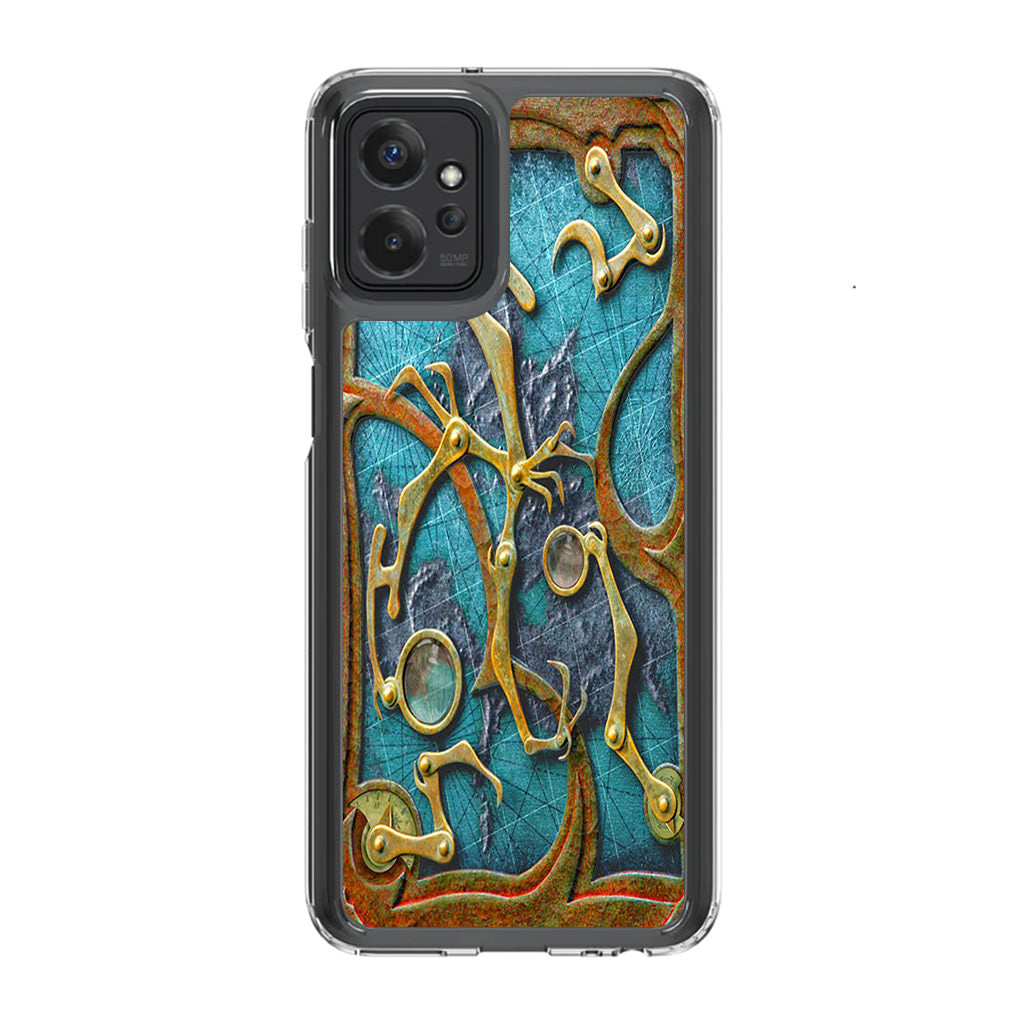 Steampunk Book Cover Motorola Moto G Power 5G 2023 Case