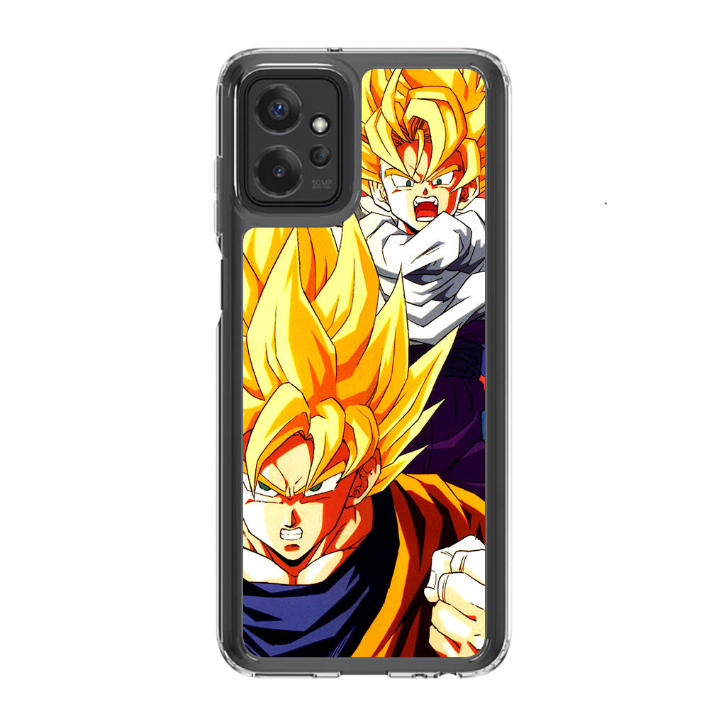 Super Saiyan Goku And Gohan Motorola Moto G Power 5G 2023 Case