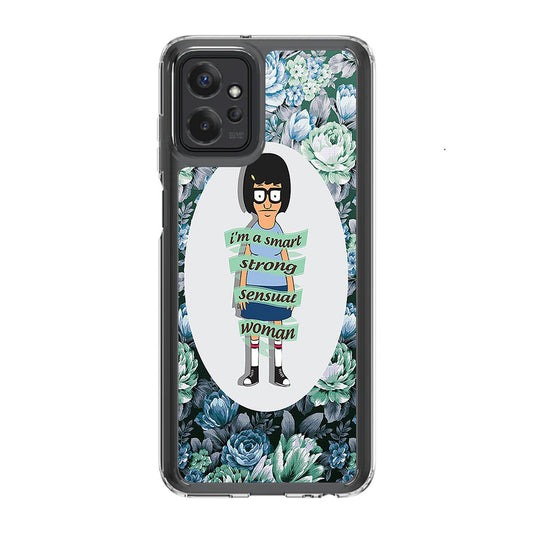 Tina Belcher Flower Woman Quotes Motorola Moto G Power 5G 2023 Case