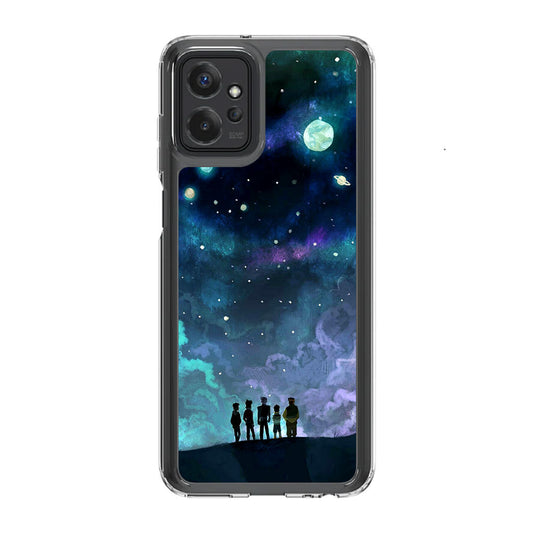 Voltron In Space Nebula Motorola Moto G Power 5G 2023 Case