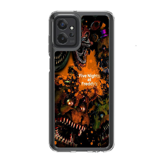 Five Nights at Freddy's Scary Motorola Moto G Power 5G 2023 Case