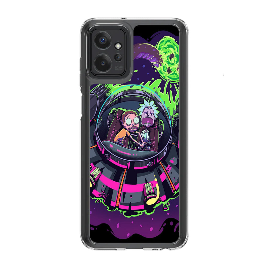 Rick And Morty Spaceship Motorola Moto G Power 5G 2023 Case