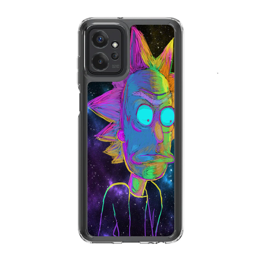 Rick Colorful Crayon Space Motorola Moto G Power 5G 2023 Case