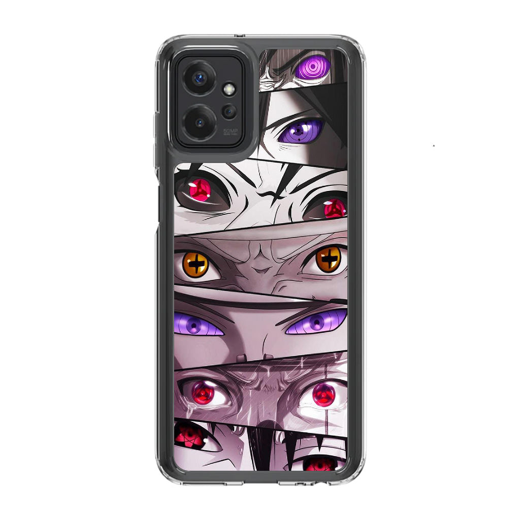 The Powerful Eyes on Naruto Motorola Moto G Power 5G 2023 Case