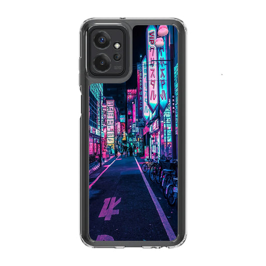 Tokyo Street Wonderful Neon Motorola Moto G Power 5G 2023 Case