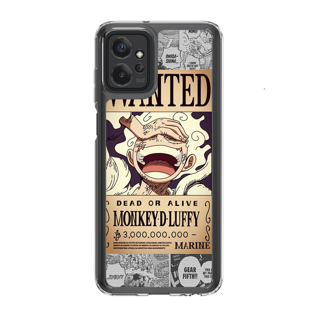 Gear 5 Wanted Poster Motorola Moto G Power 5G 2023 Case