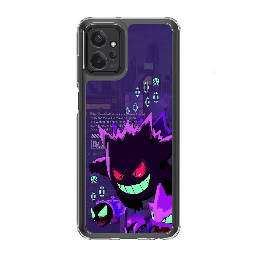 Gengar Pixel Art Motorola Moto G Power 5G 2023 Case