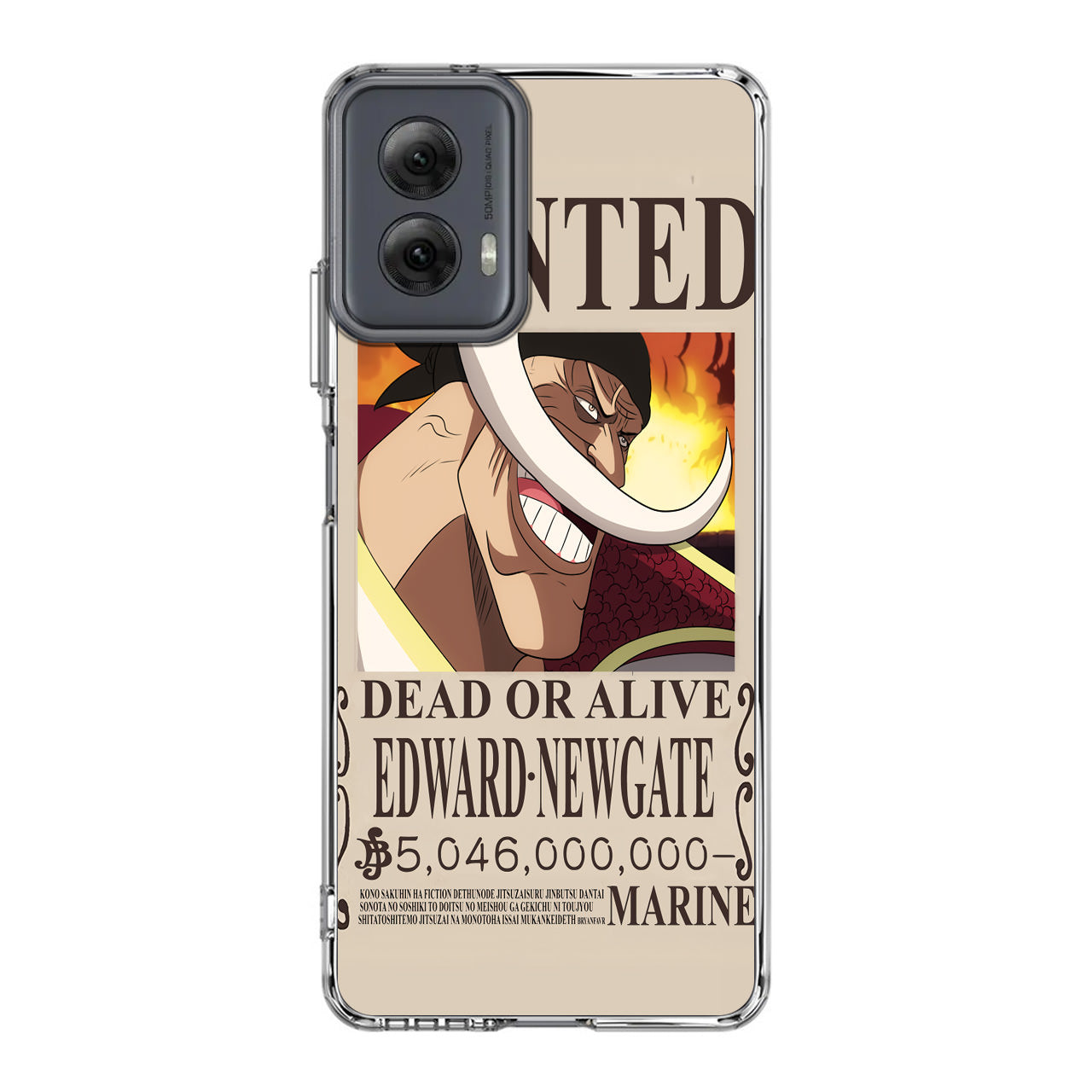 Edward Newgate Bounty Motorola Moto G Power 5G 2024 Case