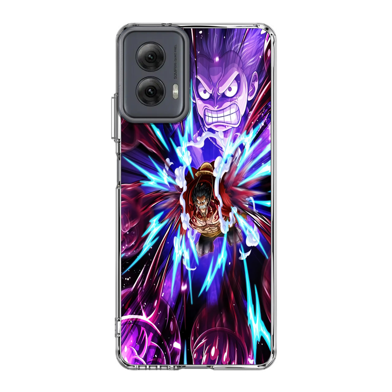 Luffy Bounce Man Gattling Gun Motorola Moto G Power 5G 2024 Case
