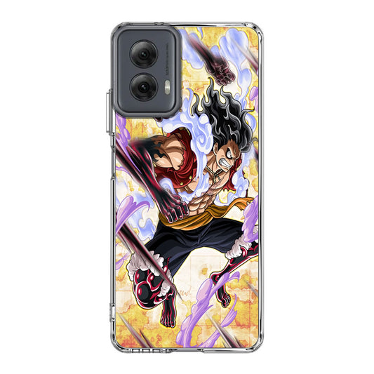 Luffy Gomu Gomu No Black Mamba Motorola Moto G Power 5G 2024 Case
