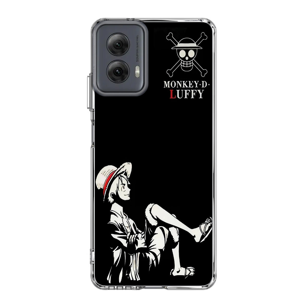 Monkey D Luffy Black And White Motorola Moto G Power 5G 2024 Case