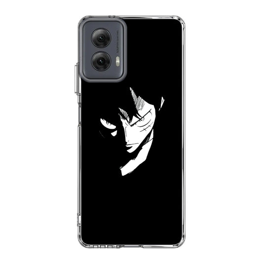 Monkey D Luffy Silhouette Motorola Moto G Power 5G 2024 Case