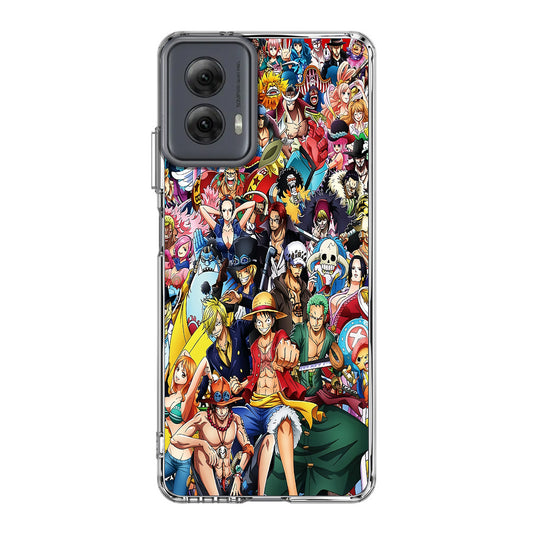 One Piece Characters In New World Motorola Moto G Power 5G 2024 Case