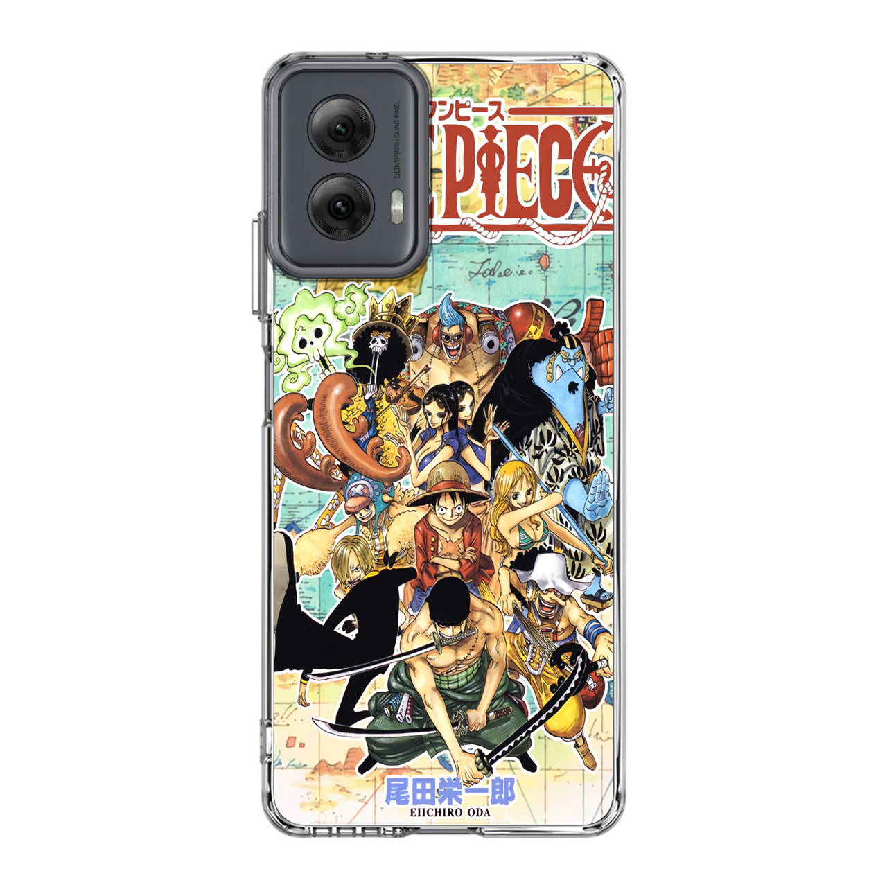 One Piece Comic Straw Hat Pirate Motorola Moto G Power 5G 2024 Case