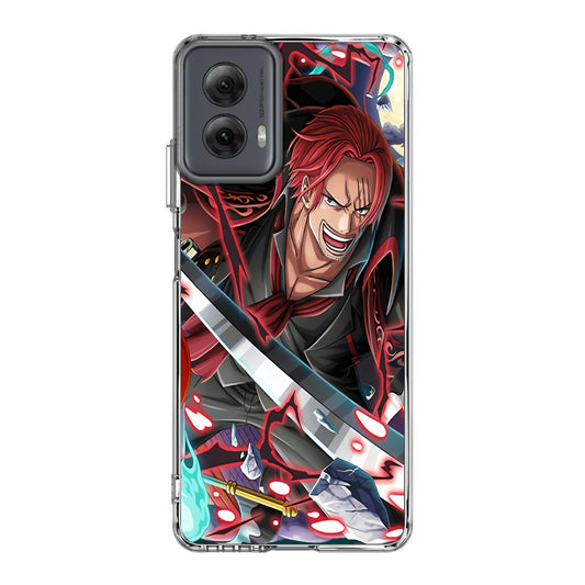 Red Hair Shanks Motorola Moto G Power 5G 2024 Case