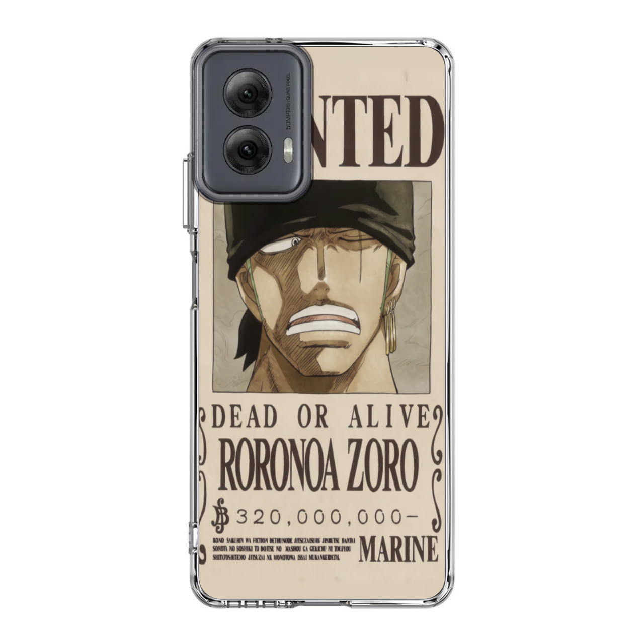 Roronoa Zoro Bounty Motorola Moto G Power 5G 2024 Case