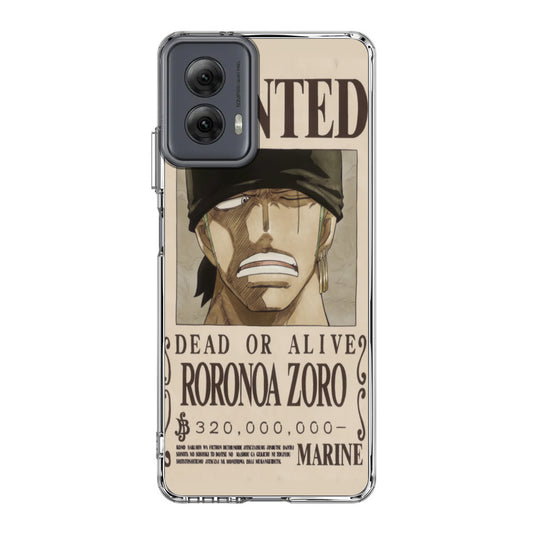 Roronoa Zoro Bounty Motorola Moto G Power 5G 2024 Case