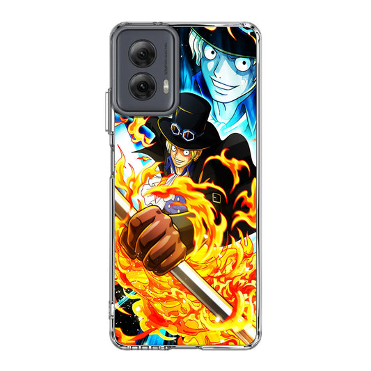 Sabo One Piece Motorola Moto G Power 5G 2024 Case