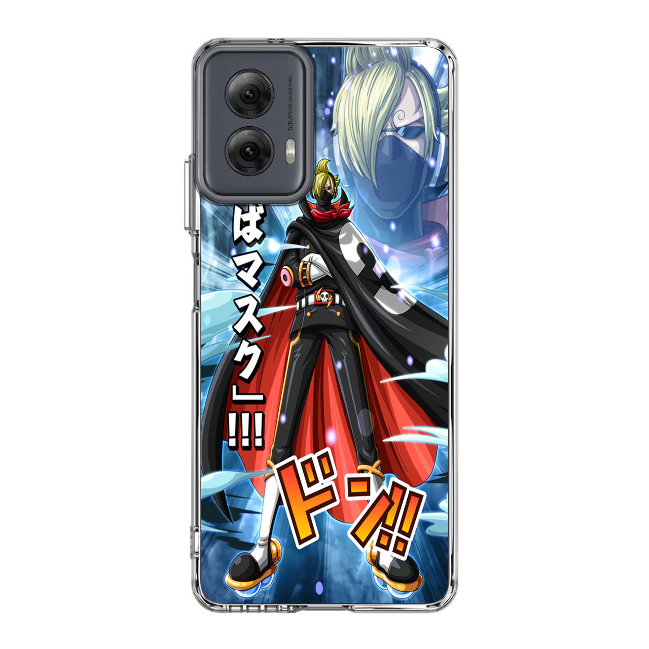 Stealth Black Sanji Motorola Moto G Power 5G 2024 Case
