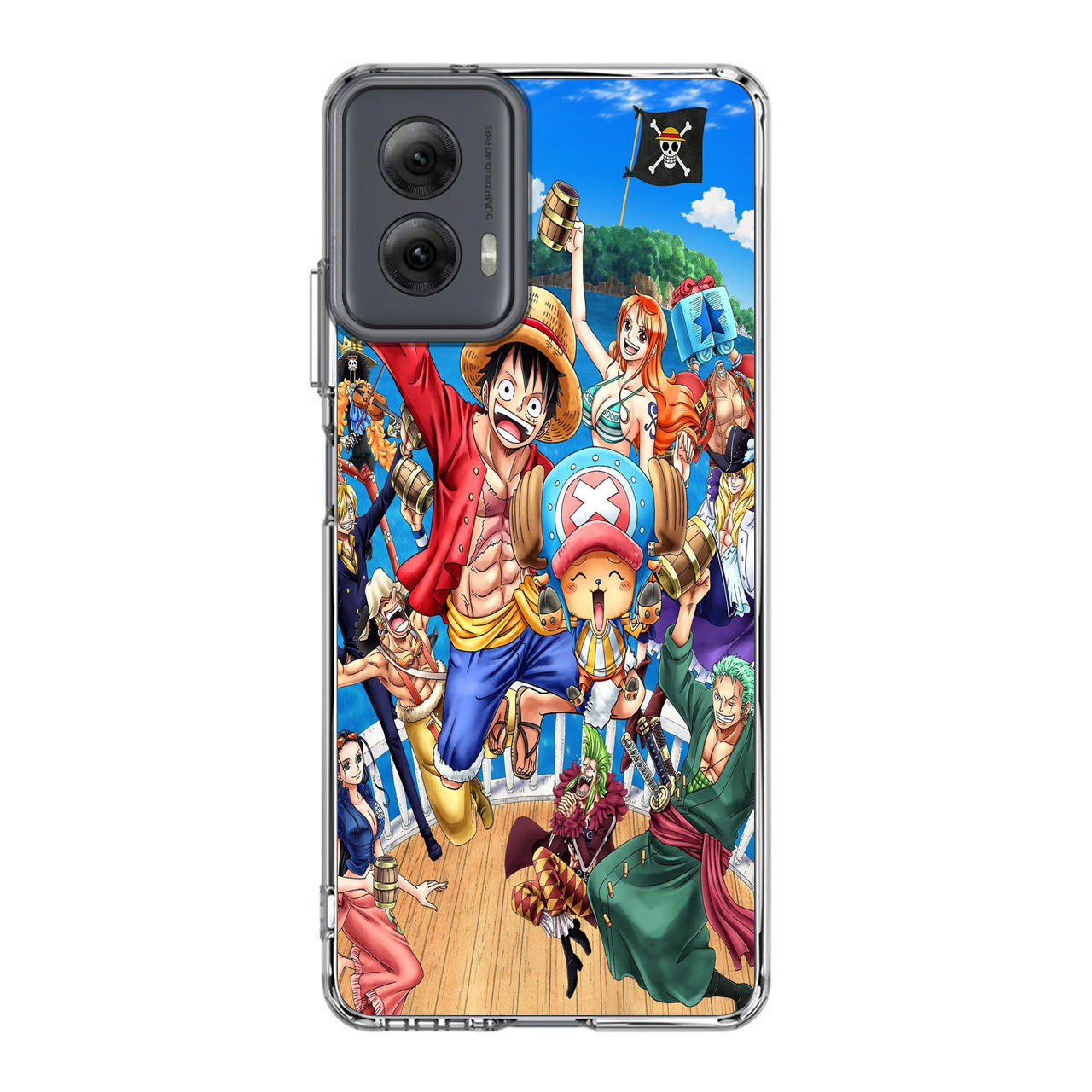 Straw Hat Pirates And Allies Motorola Moto G Power 5G 2024 Case