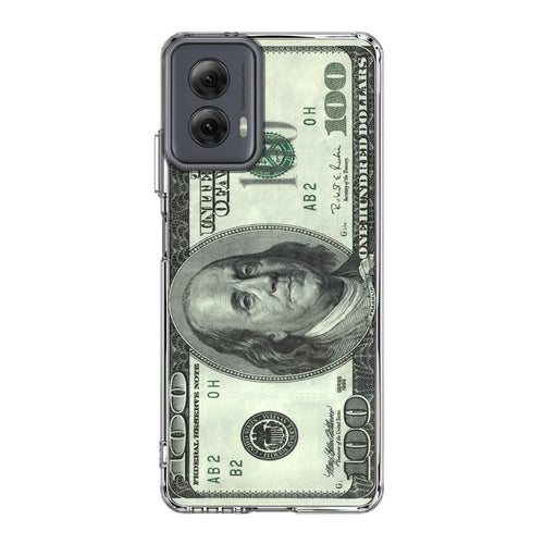 100 Dollar Motorola Moto G Power 5G 2024 Case